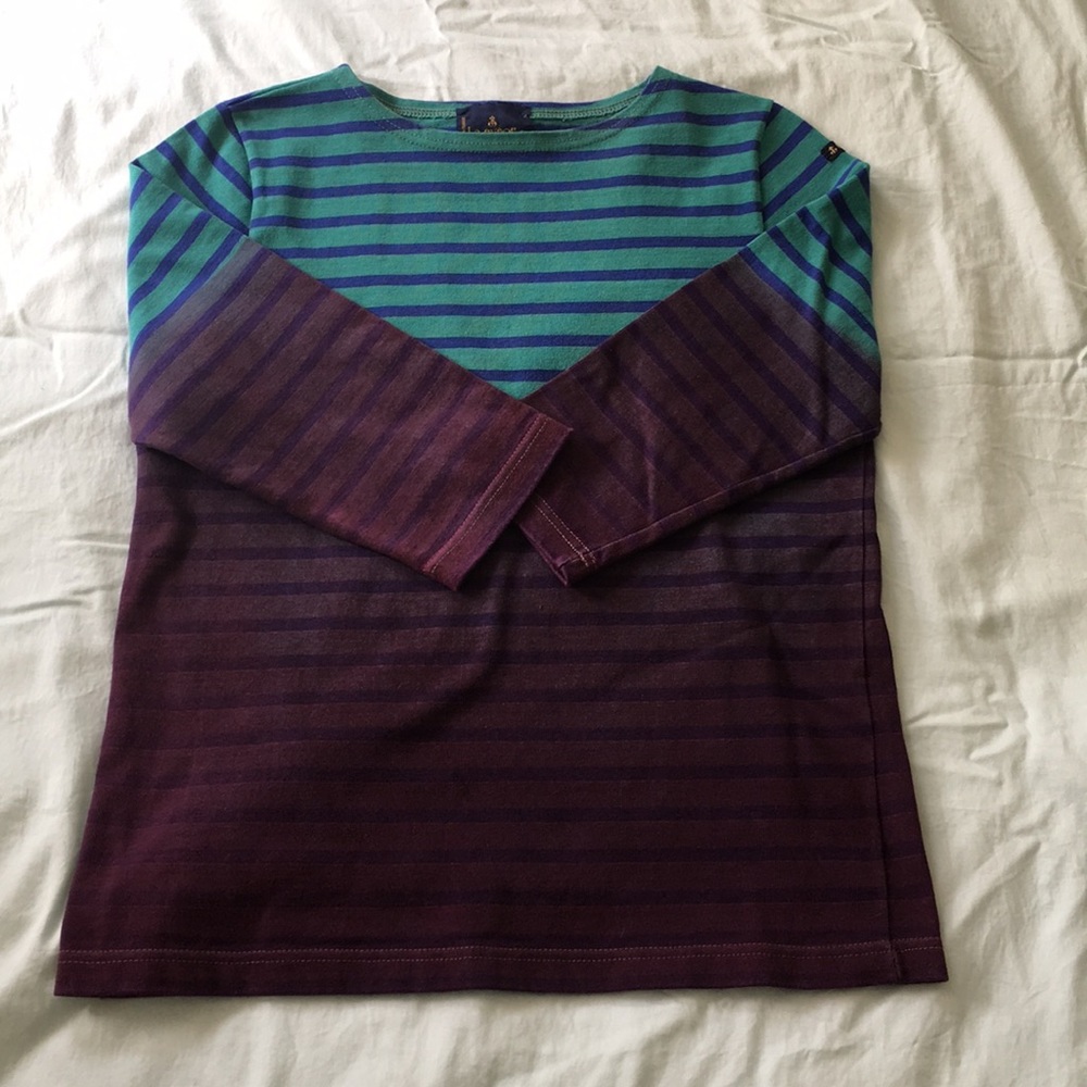 Le Minor for Madewell Ombré Breton Sailor’s Shirt